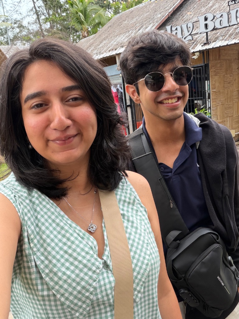 Ashish and Anushka travelling